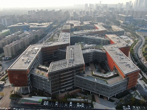 杭州漢克斯在阿里巴巴西溪四期空調(diào)機(jī)房降噪項(xiàng)目取得圓滿完工！